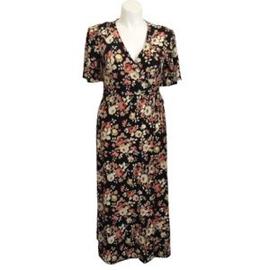 & harmony floral faux wrap dress size 1X